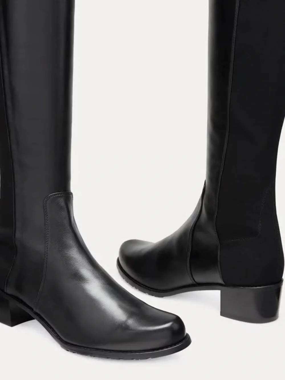 Stuart Weitzman Black Reserve Over-The-Knee Boots